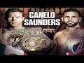 Canelo Alvarez vs Billy Joe Saunders - Tale Of The Fight