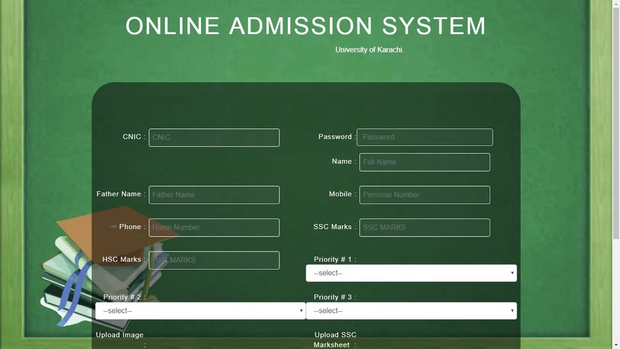 presentation on online admission system