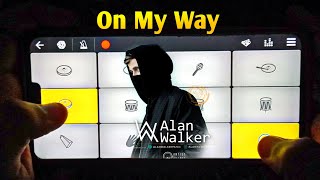 Alan Walker - On My Way Mobile Piano Cover || Walkband App screenshot 4