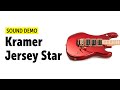 Kramer Jersey Star - Sound Demo (no talking)