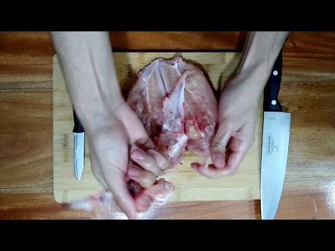 Video: Cómo Separar Los Huesos Del Pollo