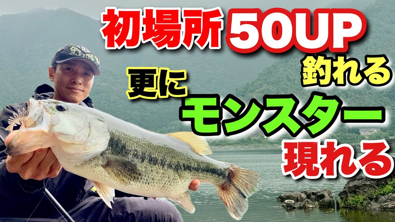 富士五湖 キャンプついでにデカバス⛺️🎣