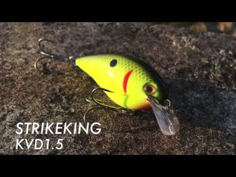 KVD1.5の水中映像！釣れるクランクベイトの動きとは…