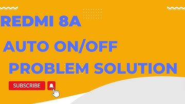 Redmi 8a Dual Auto On Off Problem Solution | Redmi 8a Auto Restart