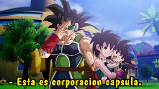 HISTORIA ALTERNATIVA: EL FUTURO QUE BARDOCK DESTRUYÓ CAPÍTULO 1 | EL ESCAPE DEL PLANETA VEGETA | DBS