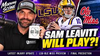 Sam Leavitt Upgraded To Questionable for Ole Miss