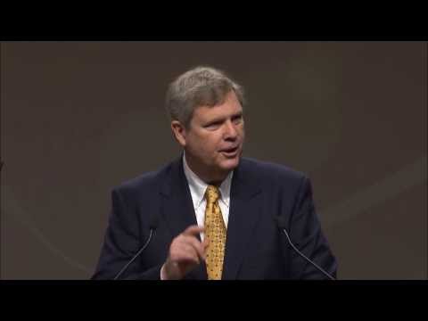 USDA Secretary Vilsack Discussing Importance Of Agriculture