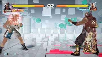 Tekken 7- Steve Fox tries the Muay Thai Leg Kick