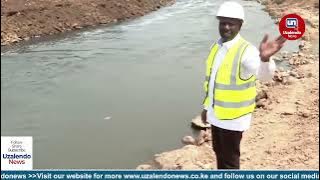 NAIROBI RIVER IS TAKING NEW SHAPE: See How It Looks Like as President Ruto Inspects The Progress