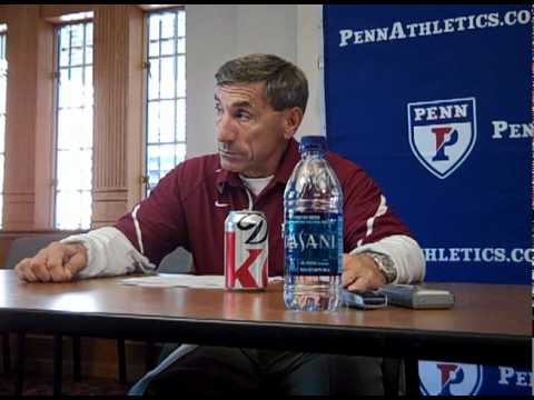 Penn football post-game press conference, 10/16/10