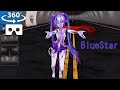 【MMD VR 360°】初音ミクmiku「BlueStar」