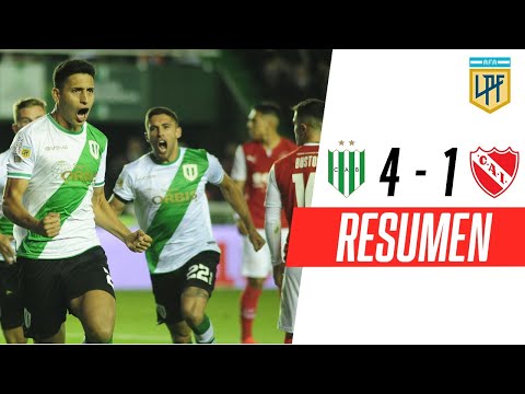 ¡EL TALADRO GOLEÓ AL ROJO Y LO ALEJÓ DE LA LIBERTADORES! | Banfield 4-1 Independiente | RESUMEN