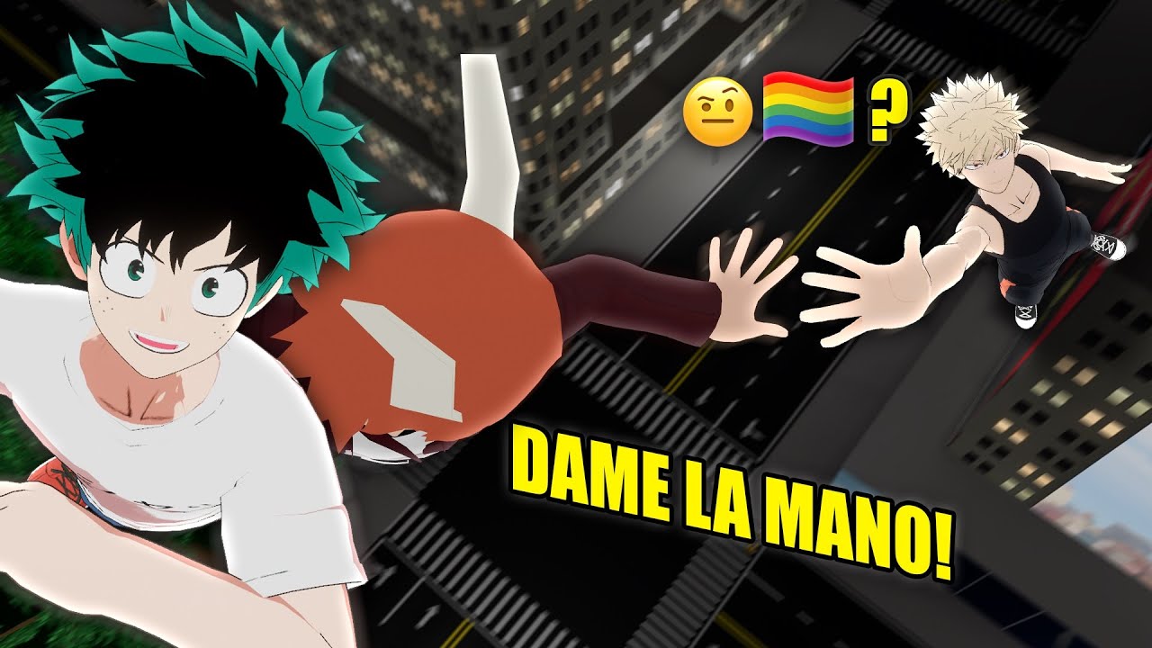 DEKU RESCATA A BAKUGO 😱! | MY HERO ACADEMIA VR #7