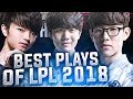 Best Plays & Outplays of LPL 2018 Compilation