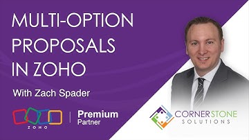 Creating Multi-Option Proposals in Zoho CRM