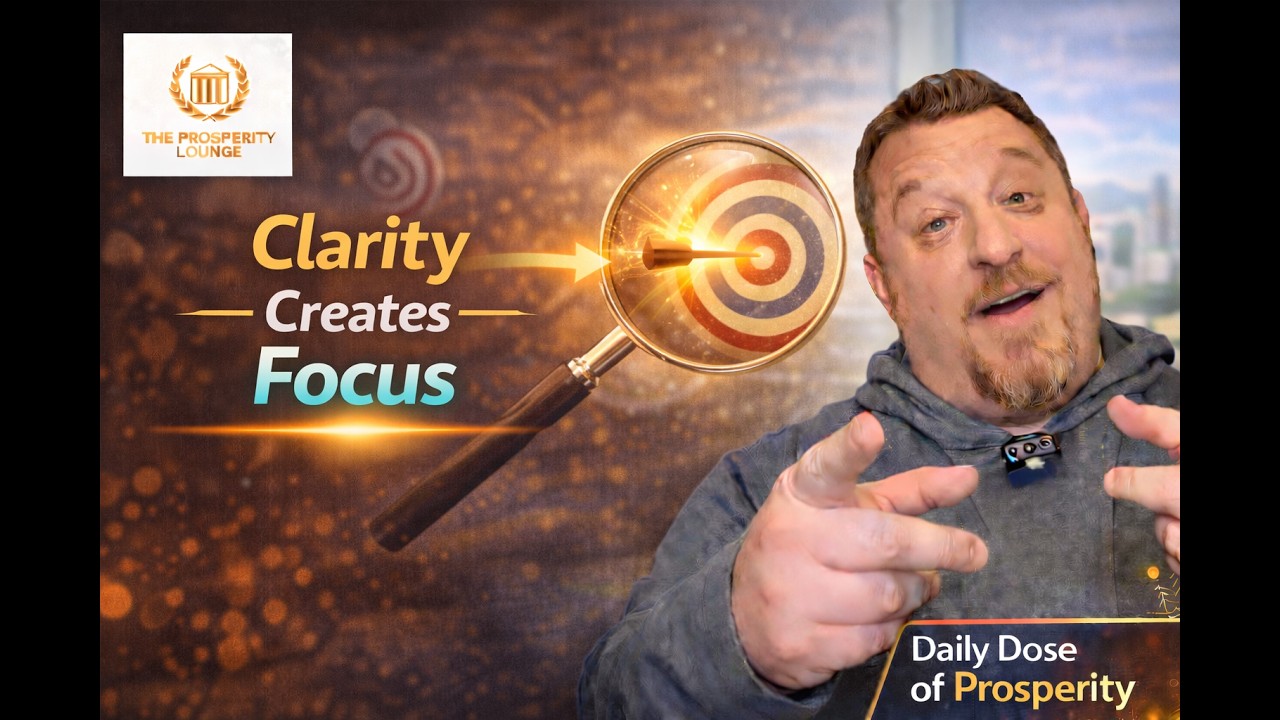 Ep. 49 – Clarity Creates Focus – Daily Dose of Prosperity