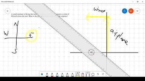 Vector airplane problems