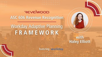 ASC 606 Revenue Recognition | Workday Adaptive Planning Frameworks by Revelwood