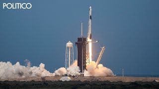 SpaceX makes history with launch of astronauts