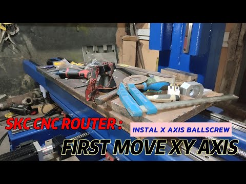 BUILD CNC ROUTER FOR METAL MACHINING 7