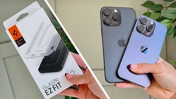 iPhone | Spigen EZ Fit Glass Screen Protector installation