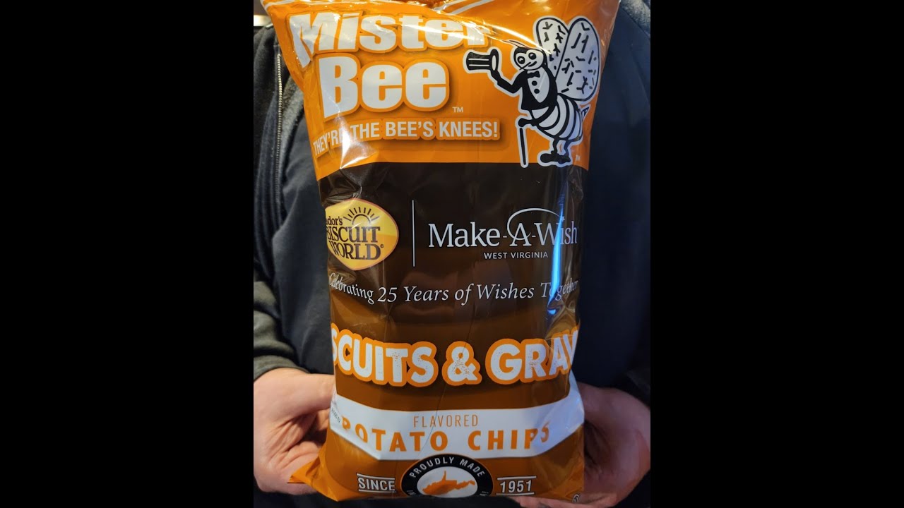 Mister Bee x Tudors Biscuit World "Biscuit & Gravy" Chip Review YouTube