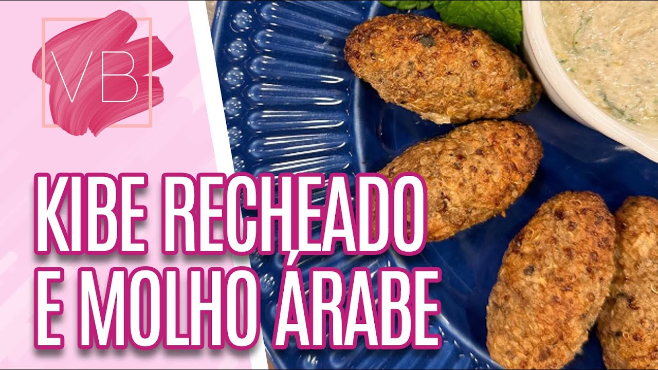 Delicioso KIBE com molho ÁRABE- Você Bonita (14/07/2023)