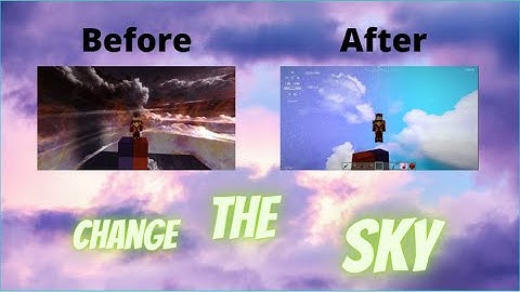 How to change the SKY in a texture pack (tutorial)