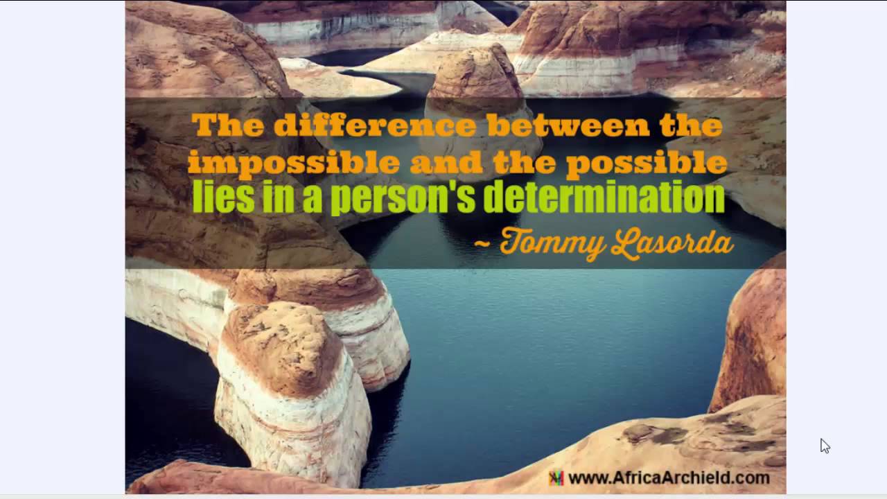 Africa Archield | {Inspire} Success Is Possible