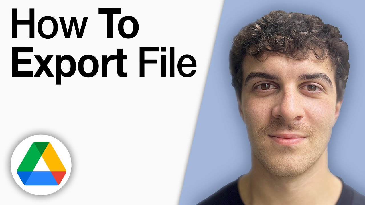 How to Export a File on Google Drive [2025 Full Guide] - YouTube