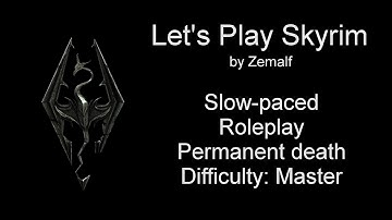 Skyrim Roleplay - Part 1 - Introduction and Character Creation