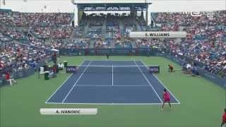 Serena Williams vs Ana Ivanovic, Cincinnati Open 2014 (Finale), highlights HD
