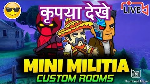 #DA2 Mini Militia v5. 3. 3 Latest Mod Hacker vs #Hacker #Gameplay |Hell MOD
