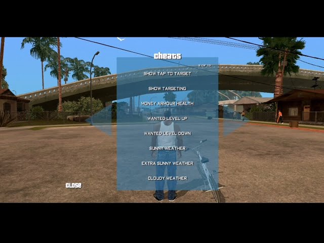 Cleo cheats on San Andreas Android vr 14 pixel 7 : r/sanandreas