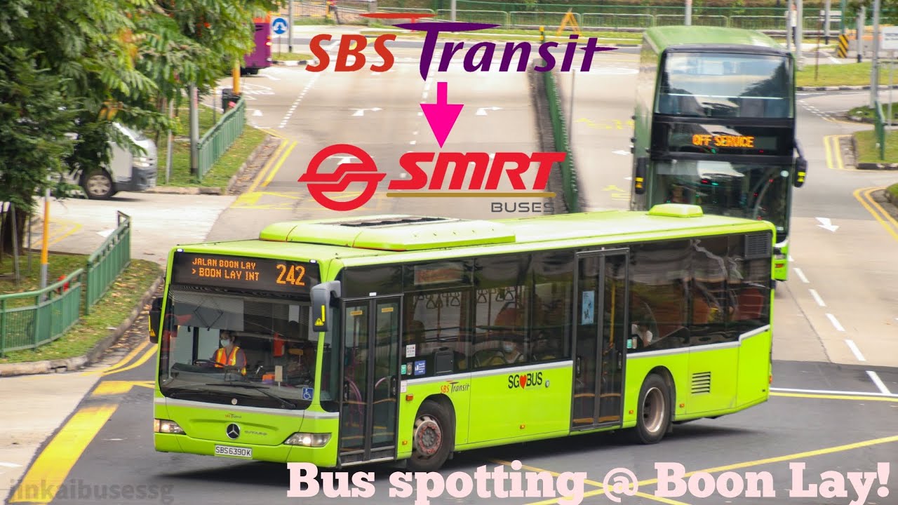 [SBST, SMRT] Bus spotting at Boon Lay