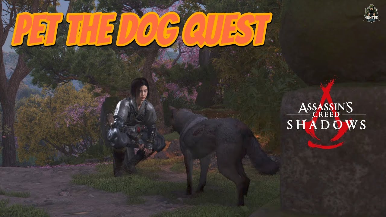 Assassins Creed Shadows - Pet the dog Quest