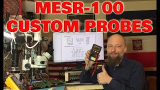 MESR-100 ESR Meter | Custom probes for in-circuit measurements