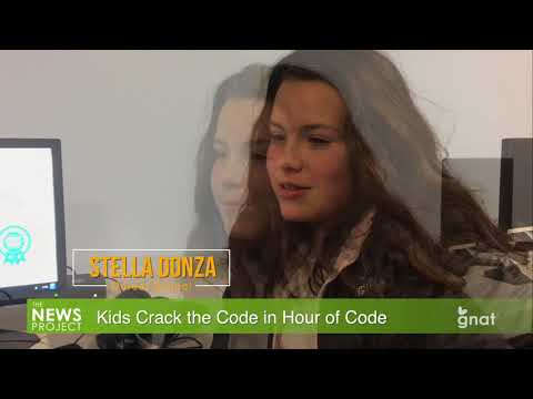 The News Project - Kids Crack the Code in Hour of Code