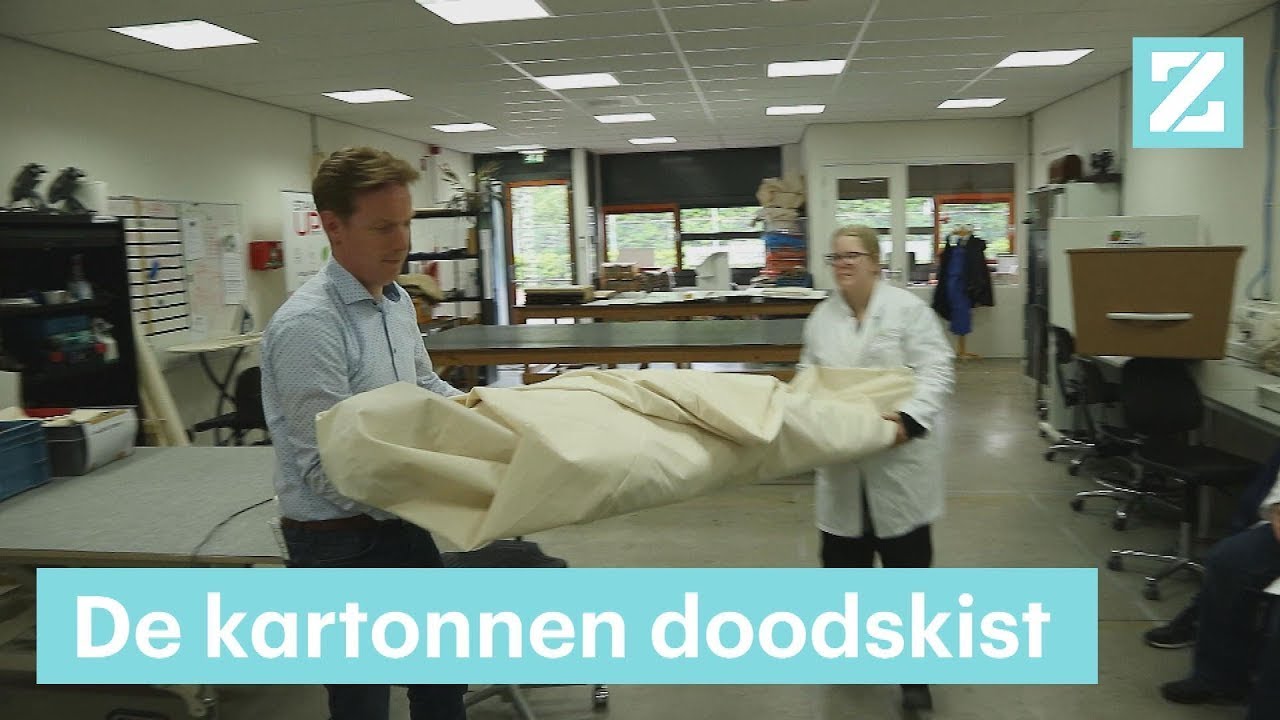 Een kartonnen kist wordt volgens deze ondernemer doodnormaal - RTL Z Business