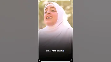 أنشودة سيدنا النبي حبيبي المنشده شيماء عبد الرحمن 