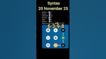 20 November 2025 Syntax Vault Code. Quiz Answers for Xenea, Marine, Spur and Syntax.
