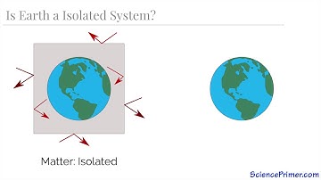 Earth as an Isolated and Open systems