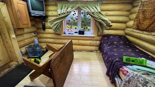 На грани разрушения! Убираю последствия шторма. Живу в лесной заимке.