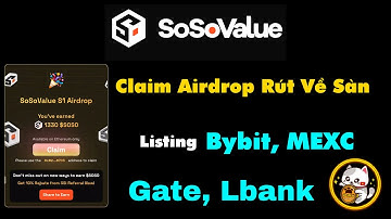 Hướng Dẫn Claim Airdrop SoSoValue Và Chuyển Lên Sàn Để Bán Luôn