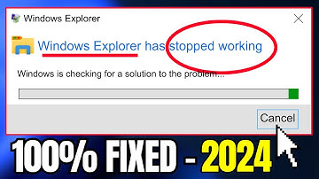 Quickly Fix Windows Explorer Has Stopped Working in Windows 11, 10 - Update 2024💥