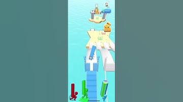 Bridge race part 112 #shorts #bridgerace #gaming #youtube #funny #viral #trending #shortsfeed #feed