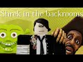 Okay, why is SHREK in the BACKROOMS? #roblox #backrooms #spongebob #video #funnymoments #yub #lore