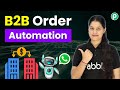B2B Order Automation Using WhatsApp Chatbot