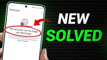 This account can no longer use Whatsapp Problem New Solution 2025 || Whatsapp Unban New Method 2025