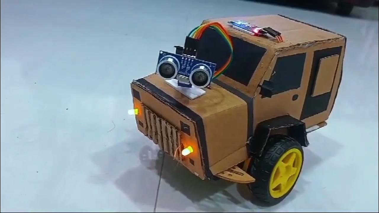 Obstacle Avoiding Robot Car - YouTube